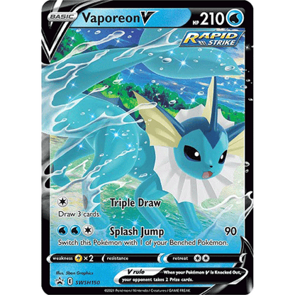 Eevee Evolutions Tin (Vaporeon V)