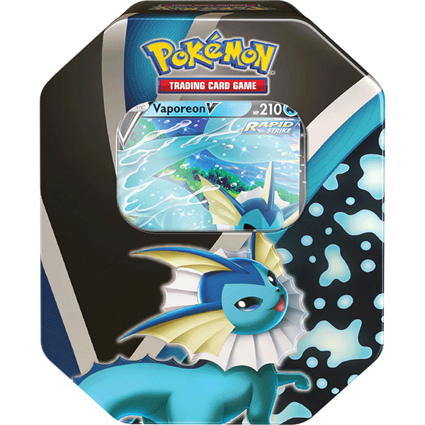 Eevee Evolutions Tin (Vaporeon V)