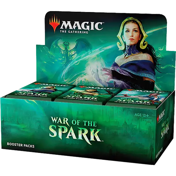 War of the Spark Draft Booster Box Display