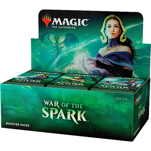 War of the Spark Draft Booster Box Display