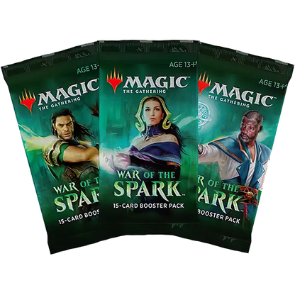 War of the Spark Draft Booster Box Display