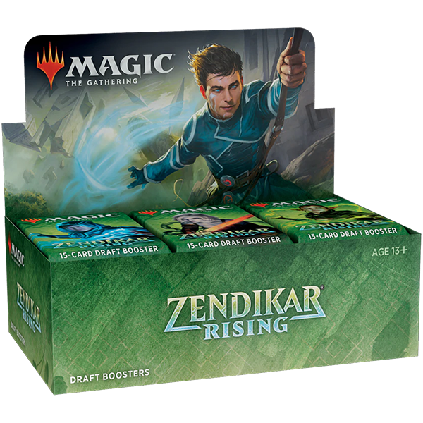 Zendikar Rising Draft Booster Box Display