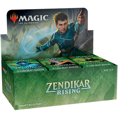 Zendikar Rising Draft Booster Box Display