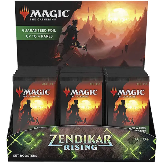 Zendikar Rising Set Booster Box Display