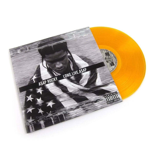 A$AP Rocky - Long.Live.A$AP - Orange Vinyl LP Record