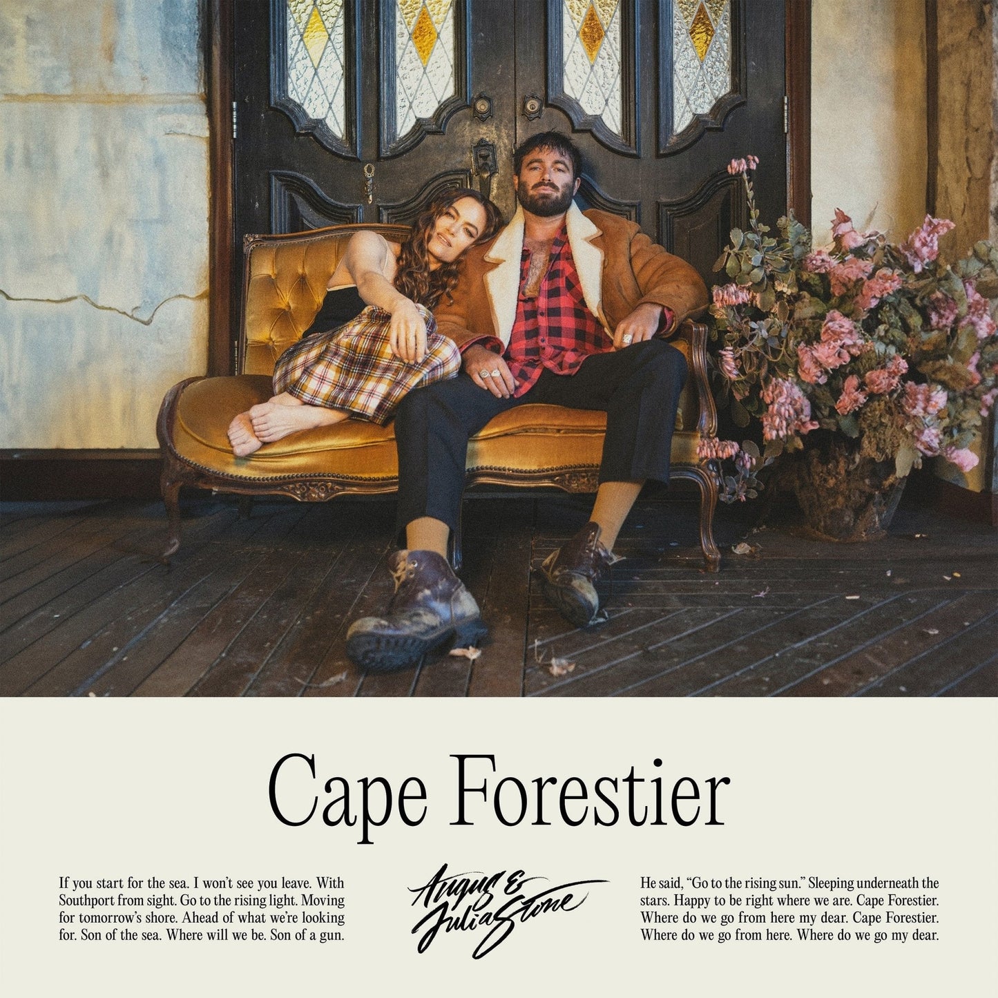 Angus & Julia Stone - Cape Forestier - Blue Marble Vinyl LP Record