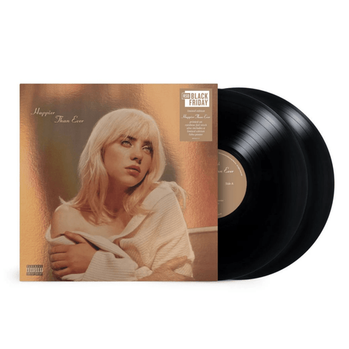 Billie Eilish - Happier Than Ever - Foil Cover Vinyl LP Record