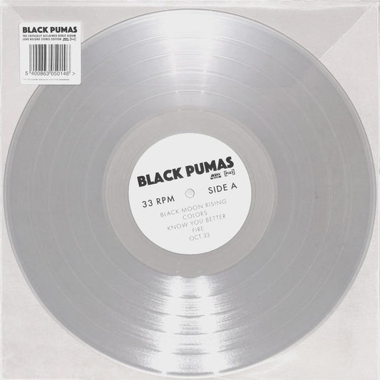 Black Pumas - Black Pumas - Love Record Stores Clear Vinyl LP Record