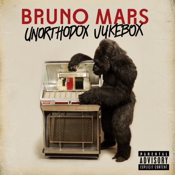 Bruno Mars - Unorthodox Jukebox - Red & Black Splatter Vinyl LP Record