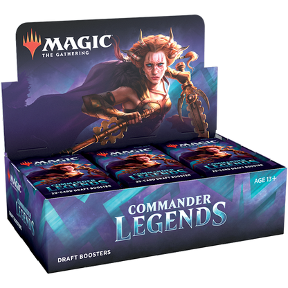 Commander Legends Draft Booster Box Display