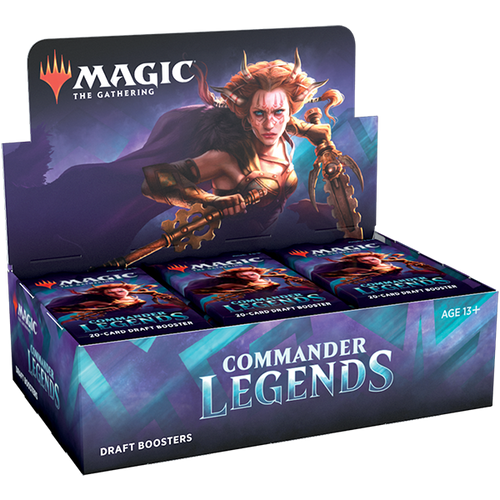 Commander Legends Draft Booster Box Display