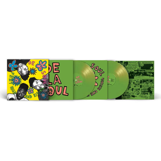 De La Soul - 3 Feet High And Rising - Opaque Green Vinyl LP Record