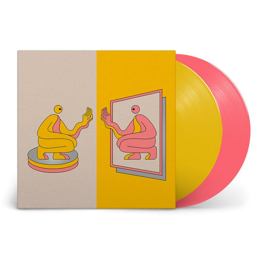 DJ Seinfeld - Mirrors - Pantone Pink + Yellow Vinyl LP Record