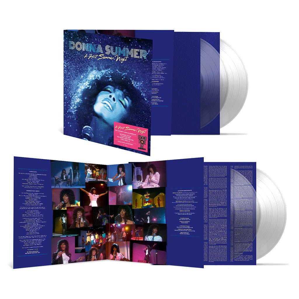 Donna Summer - Hot Summer Night: 40th Anniversary - Limited Clear Vinyl LP Record