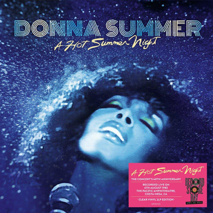 Donna Summer - Hot Summer Night: 40th Anniversary - Limited Clear Vinyl LP Record