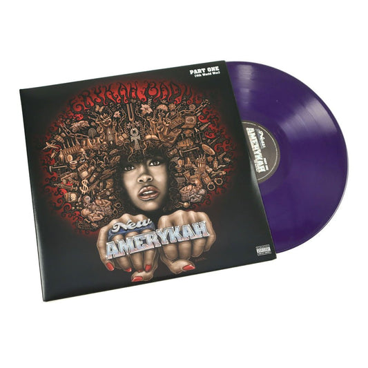 Erykah Badu - New Amerykah Part One (4th World War) - Purple Vinyl LP Record