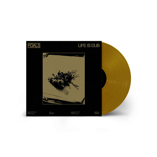 Foals - Life Is Dub - Gold Vinyl LP Record