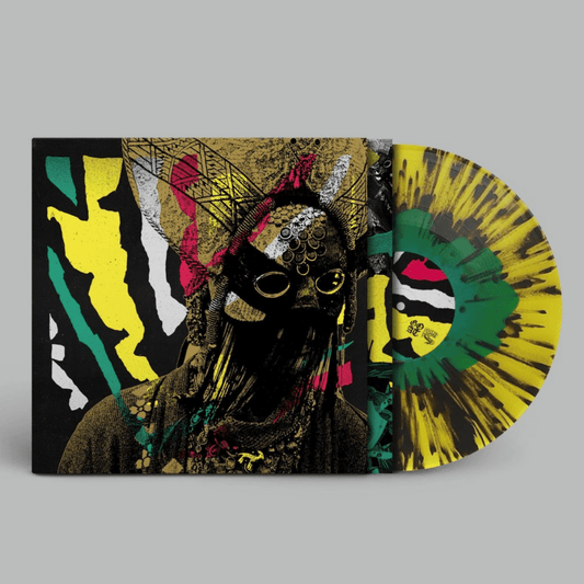 Goat - Goat - Yellow & Black Swirl Vinyl LP Record