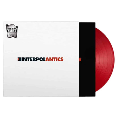 Interpol - Antics - 20th Anniversary Red Vinyl LP Record