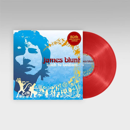 James Blunt - Back To Bedlam - 20th Anniversary Red Vinyl LP Record