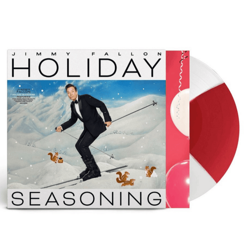 Jimmy Fallon - Holiday Seasoning - Peppermint Swirl Vinyl LP Record