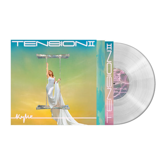 Kylie Minogue Tension II - Clear Vinyl LP Record