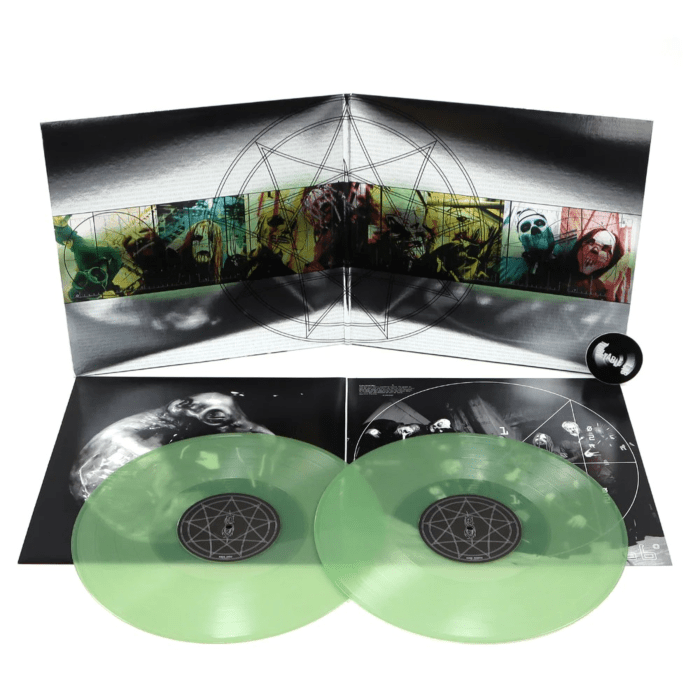 Slipknot - Iowa - Coke Bottle Green Vinyl LP Record