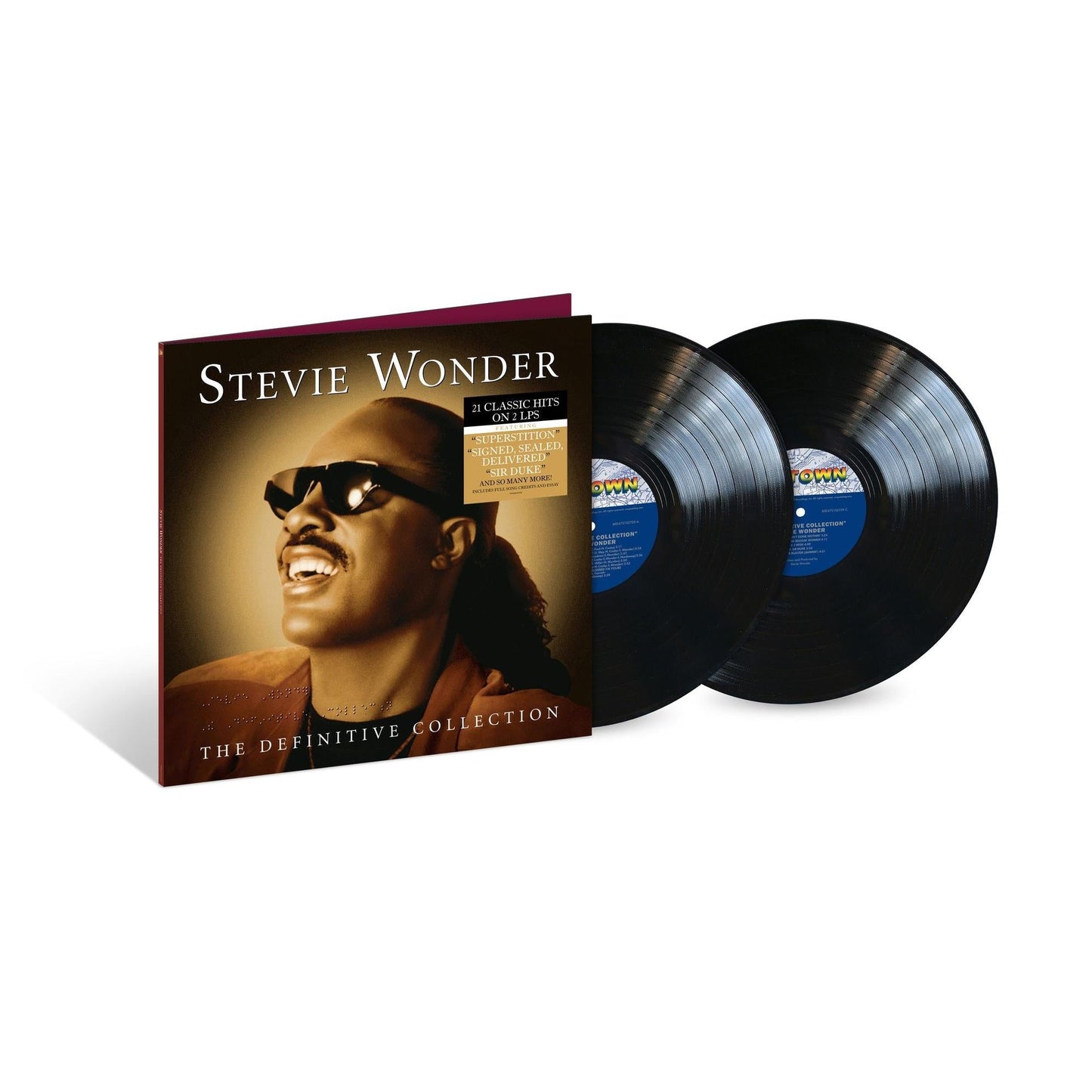 Stevie Wonder - The Definitive Collection - Vinyl LP Record