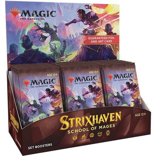 Strixhaven: School of Mages Set Booster Box Display