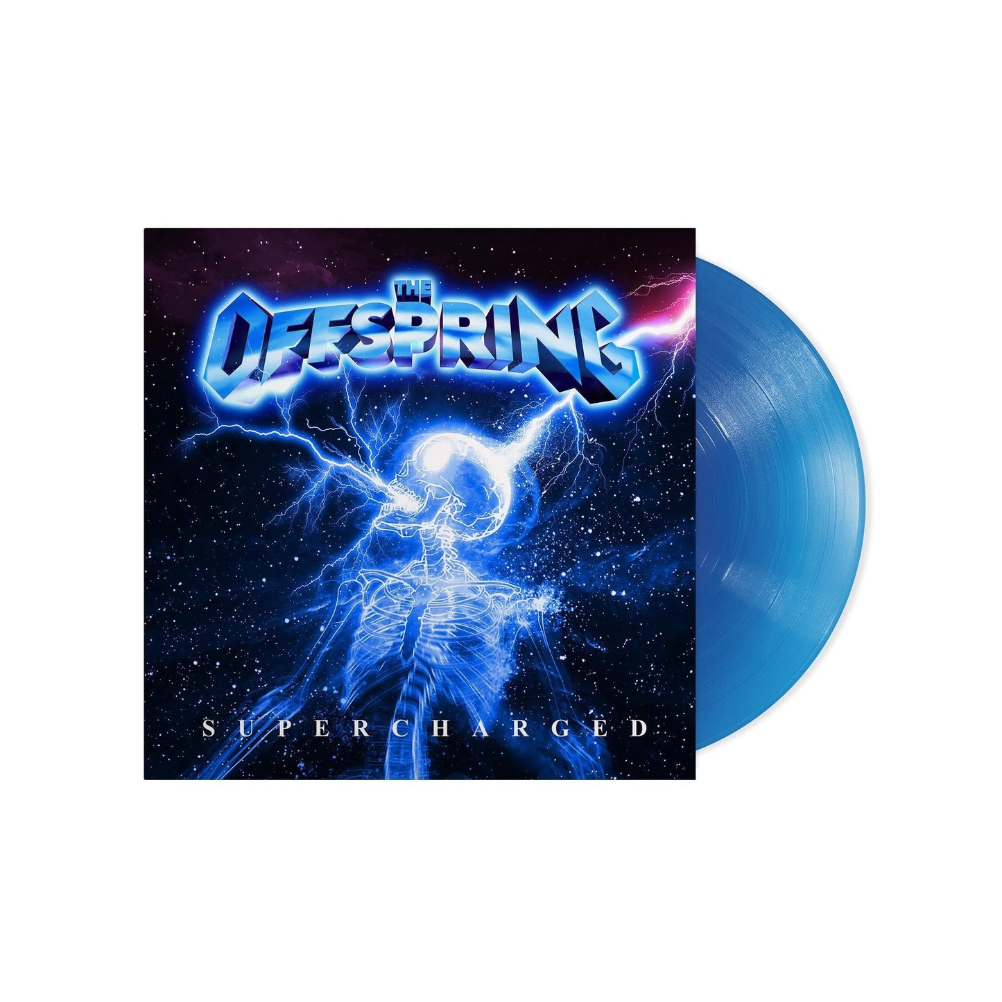 The Offspring - Supercharged - Blue Vinyl LP Record