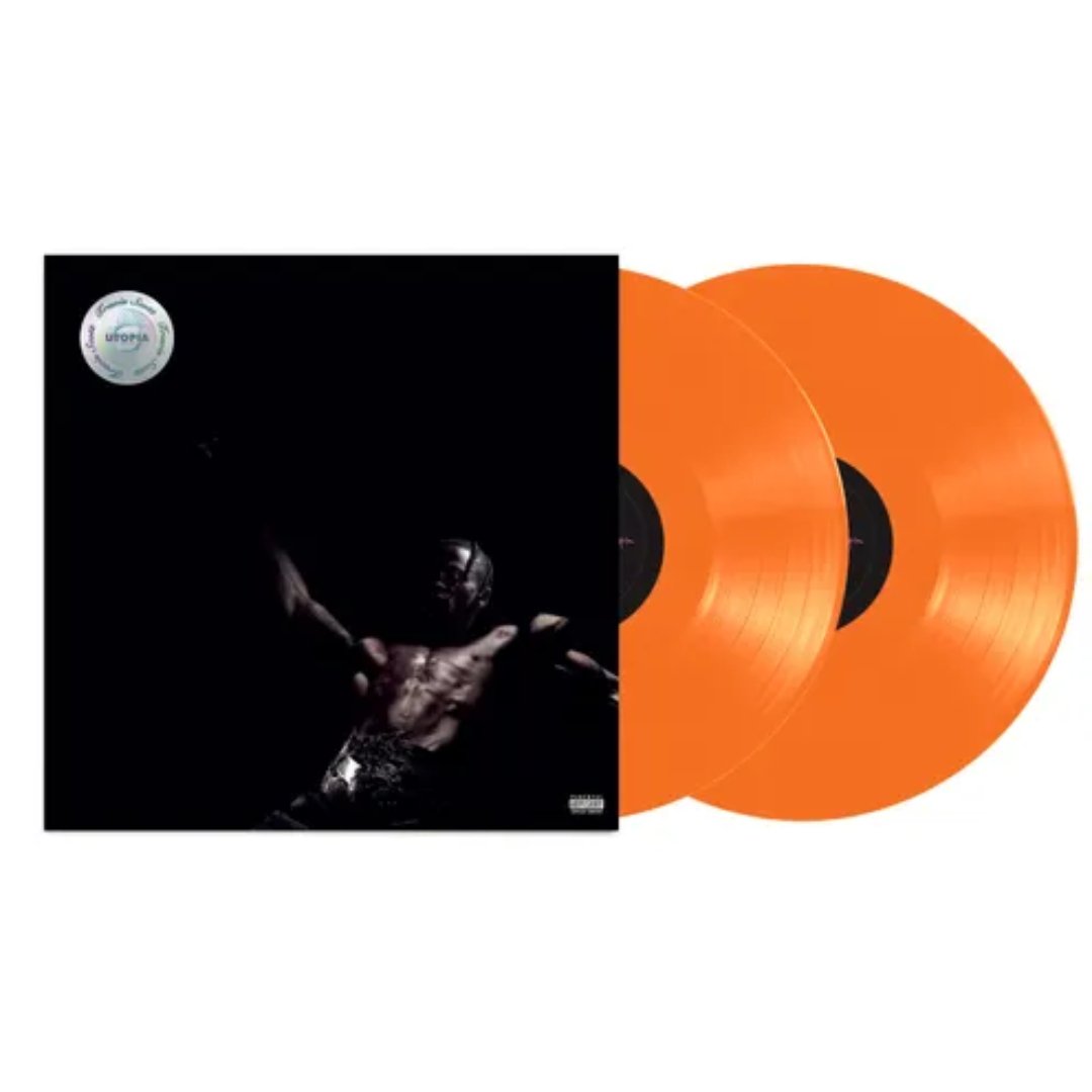 Travis Scott - Utopia - Orange Vinyl LP Record